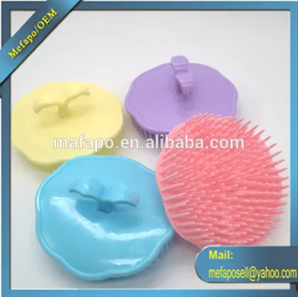 New Professional Plastic Scalp Massage Hair Shampoo Brush