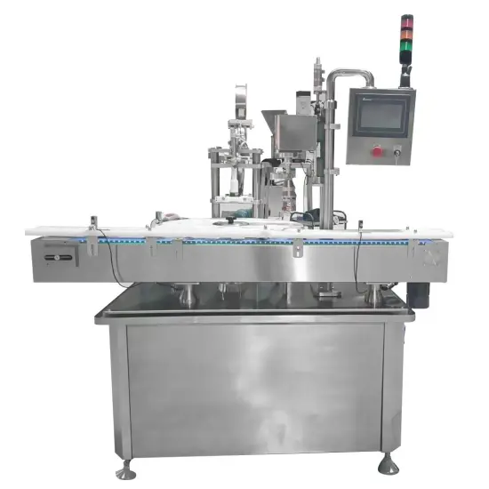Automatic Rotary Cosmetic Bottle Capping Machine