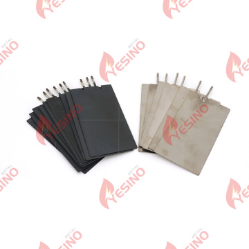 MMO Titanium anode plate สำหรับการบำบัดน้ำ