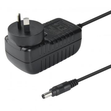 Adaptador de alimentación de enchufes intercambiables de 12V 2.5A