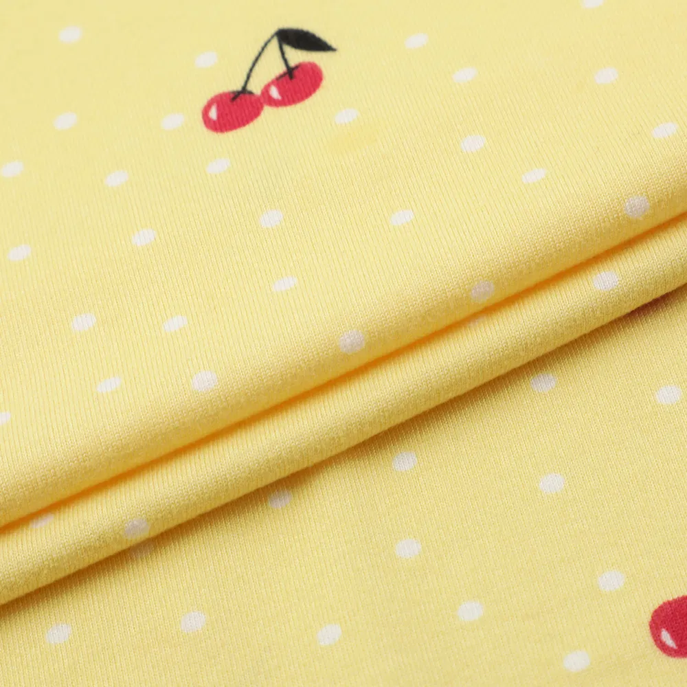 ผ้าถักสแปนเด็กซ์ขัดเงา DTY