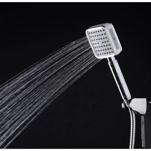 Wall mount black ABS chrome Hand Shower