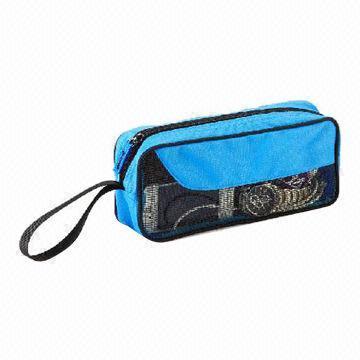 Toiletry Bags, Made of 600D/Polyester, with Zipper Pocket for Your Cosmetics, OEM are Welcome