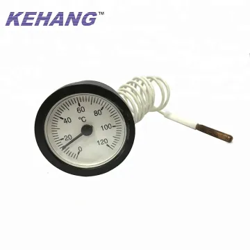 Industrial Vapor Tension Boilers: Hot Water Capillary Thermometers and Pressure Gauges
