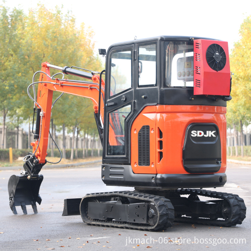 Free Shipping CE/EPA Compact Mini Excavator 2 Ton