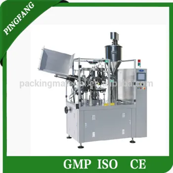 RGF-100YC High quality Aluminum Cosmetic Tube Filling Sealing Machine
