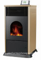freestanding biomass pellet heater