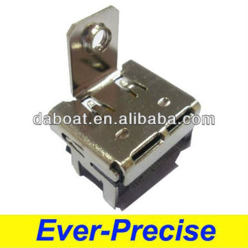 19 pin female hdmi connector