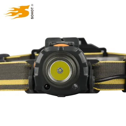 Motion sensor led headlamp hand moving switch headlight