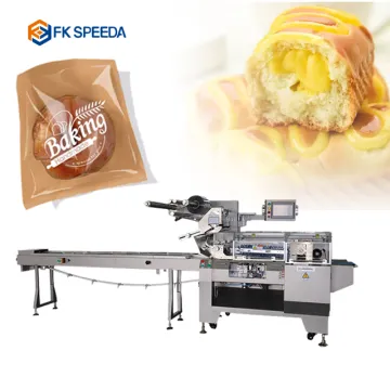 Full Automatic Bakery Bread, Bag Pillow, and Pita Bread Packaging Machine for High Sales Volume