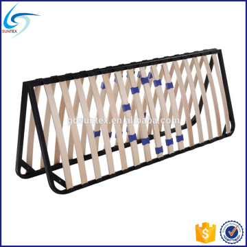 Metal folding bed frame adjustable hardness european bed frame