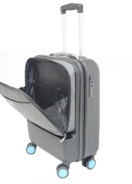 EVA and ABS spinner carry on luggage