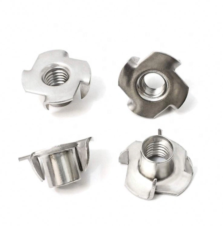 Stainless Steel T Nut / Four Claws Nut China Manufacturer
