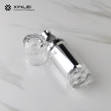 Bouteille de lotion en plastique de 3 ml de forme de diamant