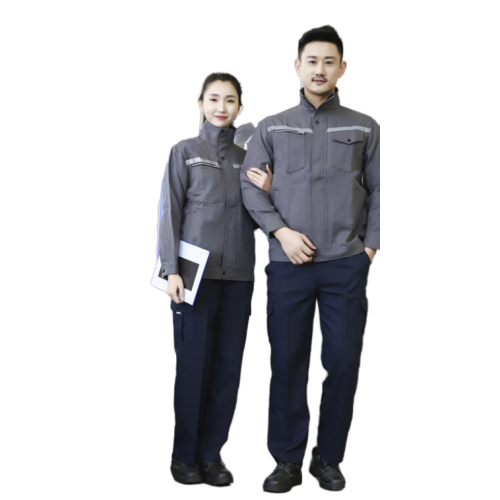Jaket musim bunga dan musim gugur pakaian kerja kelabu gelap