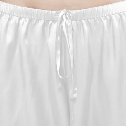 19Momme Silk Pajama Set Full Length Ladies