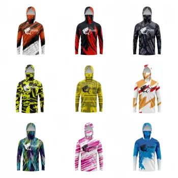 Anti-UV Vented Hoodies and Shirts for Men - UPF50+ Quick-Dry Fishing Wear