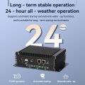 Mini PC Intel N97 с 2 LAN 6 COM COM FAN без фанатов Промышленного ПК
