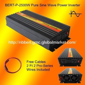 24VDC to 240VAC 2500W Pure Sine Wave Car Inverter