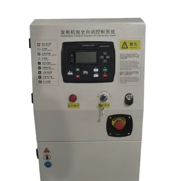 Control Cabinet for Genset Auto Control System with Chint ATS63A Parts and Customized 3600A Support Diagram