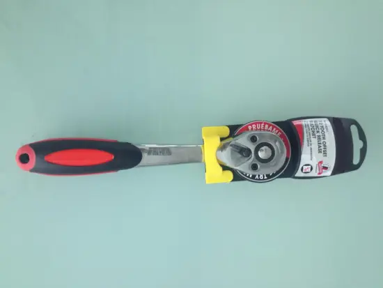 3/8 Inch Drive Quick-Release Composite Offset Ratchet
