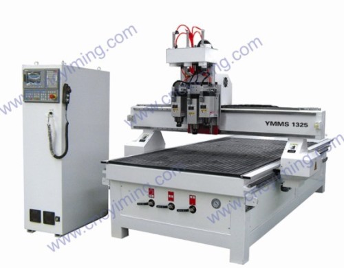 Three-process woodworking CNC router