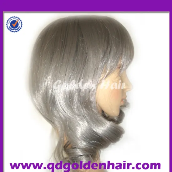 Top Quality Cheap Price Heat Resistant Fiber Short White Cosplay Wig