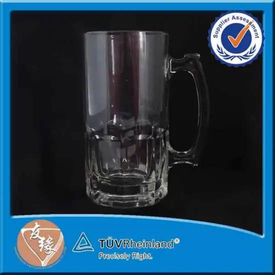 Cheap machine mold 960ml beer bulk drinking glass