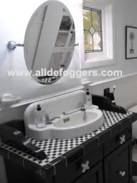 Fogless Shower Mirror with mirror demister australia