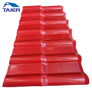 UV-প্রতিরোধী ঢেউতোলা APVC ছাদ টাইলস