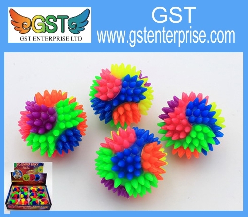 Spike Bouncy Ball gökkuşağı ışık