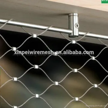 Stainless Steel Cable Mesh , X-tend Woven Mesh (China manufacturer)