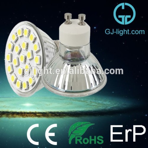 5050 smd gu10 led lamps 3w China manufacturer