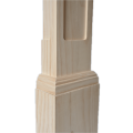 Square Newel Post untuk tangga moden