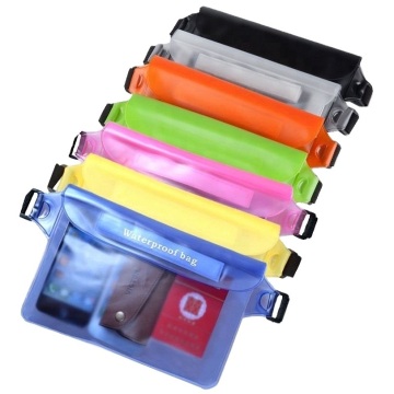 Multi Color Custom Waterproof PVC Belt Bag for Sports and Outdoor Activities