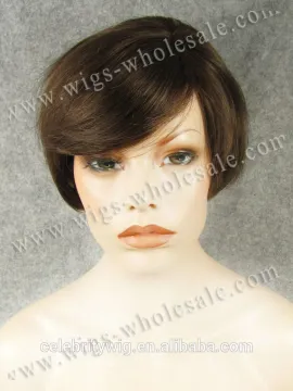 Fashion trend top quality100% human virgin hair mono wig