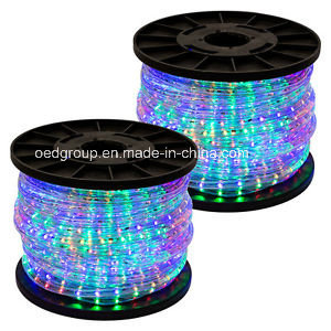 RGB Color LED Rope Light 220V
