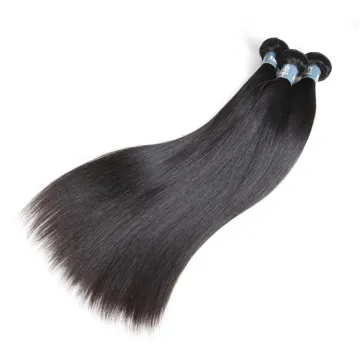 One Donor Unprocessed Virgin Brazilian Human Hair Silky Straight Cuticle Aligned Raw Hair Extensions For High End Customers Only