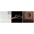 Pin style free cutting free bending super slim 4mm led neon flex strip light for cabinet illumination