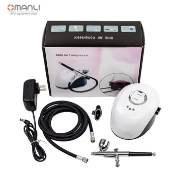 Mini Portable Airbrush Kit with Paint Compressor for Makeup and Crafts