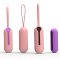 Mini Vibrador Bullet com capa protetora de camada dupla