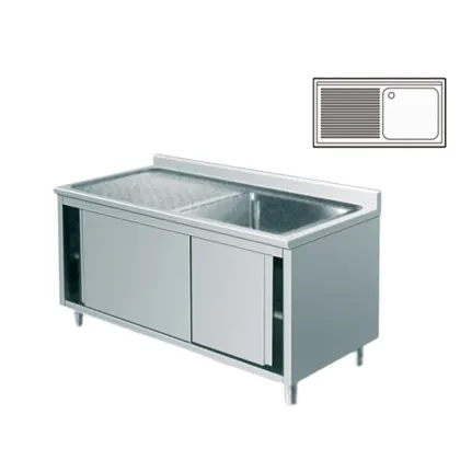 304 Stainless Steel Commercial Kitchen Wall Hang Hand Wash Sink