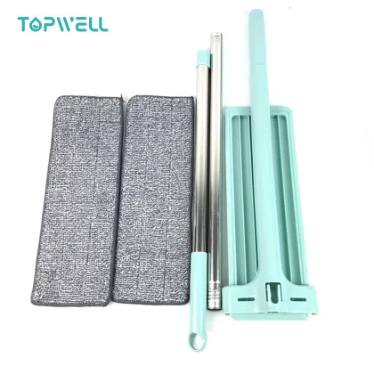 Topwill Hand-Free 360 Rotating Flat Mop