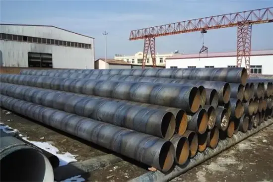 steel pipeline large diameter carbon for water