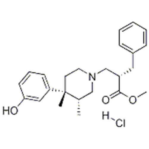 (AS, 3R, 4R) -4- (3-υδροξυφαινυλ) -3,4-διμεθυλ-Α-βενζυλ-1-πιπεριδινοπροπανοϊκό οξύ CAS 170098-28-9