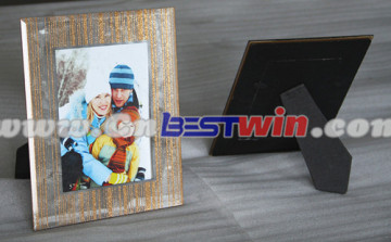 Glass photo frame