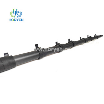 15m 18m 21 m ernten Kohlefaser -Teleskoprohr