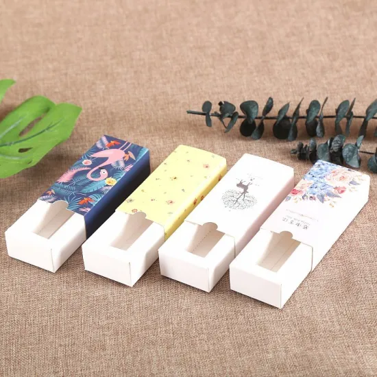 Luxury Coated Paper Lipstick Cosmetic Packaging Paper Box