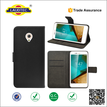 Leather phone case for Vodafone Smart prime 7 ,leather case cover for Vodafone Smart 7 ------- Laudtec