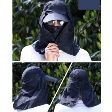 Face Neck Flap Sun Cap Outdoor